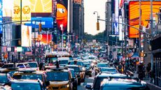 A NYC traffic jam at Park Ave.